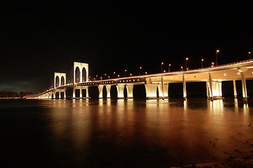 Image showing Sai Van bridge, Macau