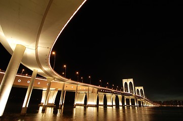 Image showing Sai Van bridge, Macau