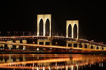 Image showing Sai Van bridge, Macau