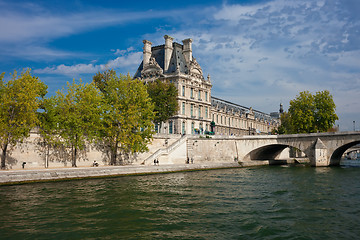 Image showing Louvre museum