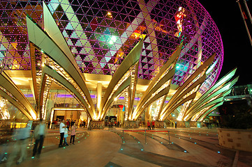 Image showing Entrance of casino in Macau