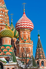 Image showing Saint Basil Cathedral  in Moscow