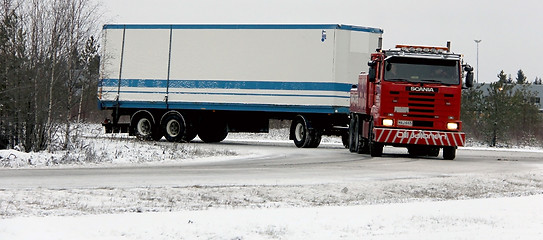 Image showing Scania Tow Truck