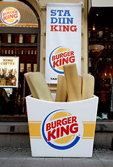 Image showing Burger King, Helsinki Finland