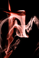 Image showing Red smoke