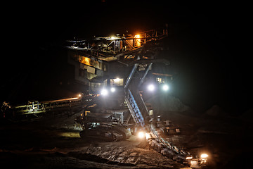 Image showing Mine machine