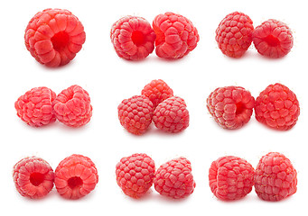 Image showing Raspberries