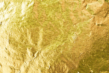 Image showing Gold foil