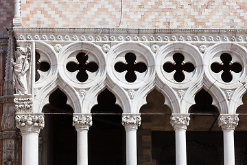 Image showing Doge Palace in Venice