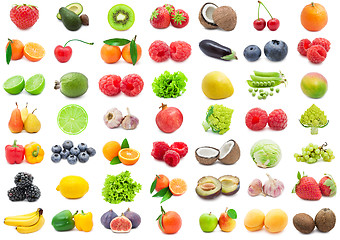 Image showing Fruits and Vegetables