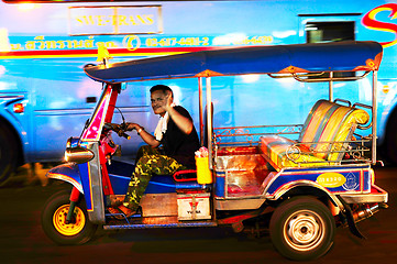 Image showing Bangkok taxi