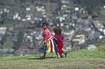 Image showing Children in Quito