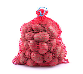 Image showing Sack of potatoes