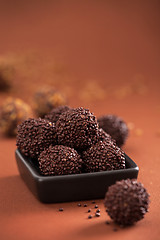 Image showing Chocolate pralines