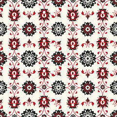 Image showing Seamless damask pattern