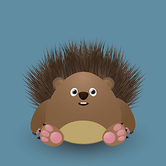 Image showing Cute baby hedgehog