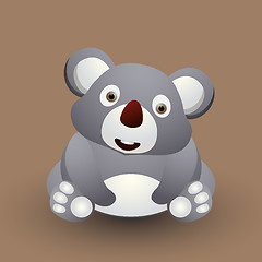 Image showing Cute baby koala