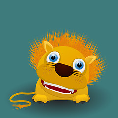 Image showing Cute baby lion