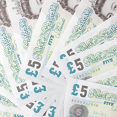 Image showing Pound note