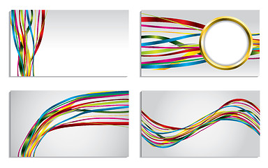 Image showing Ribbon business set 