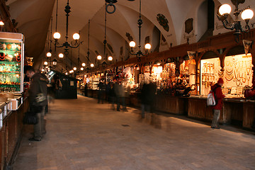 Image showing Krakow landmark - gothic cloth hall