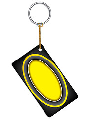 Image showing Label on keyholder 