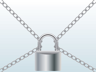 Image showing Chained and locked