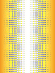 Image showing Halftone orange background