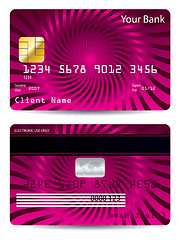 Image showing Cool credit card design 