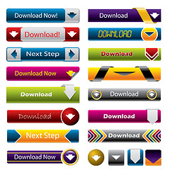 Image showing Download buttons for the web