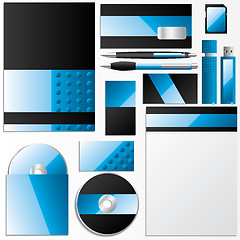 Image showing Editable business design set