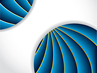 Image showing Abstract background with twirl 