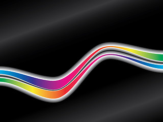 Image showing Abstract Rainbow 3 