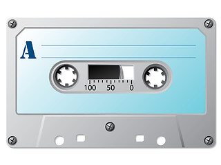 Image showing Classic music cassette