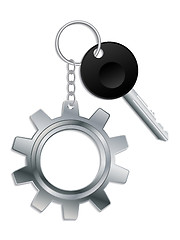 Image showing Cogwheel keyholder 