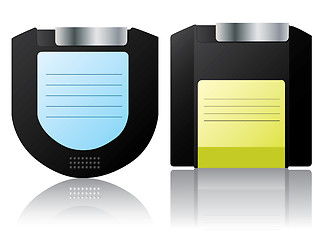 Image showing Zip disks 