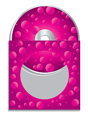 Image showing Pink cd sleeve