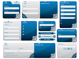 Image showing Sticky web form template 