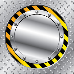 Image showing Metallic construction cap