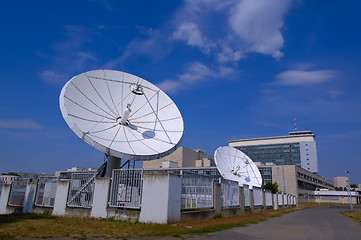 Image showing Satellite dish