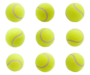 Image showing Tennis balls
