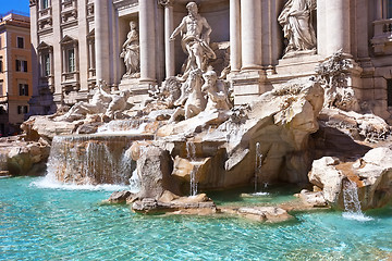 Image showing Fountain di Trevi