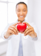 Image showing woman hands with heart