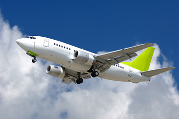 Image showing Commercial jet plane