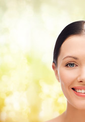 Image showing smiling young woman