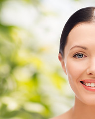 Image showing smiling young woman