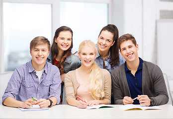 Image showing students having fun at school