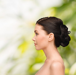 Image showing smiling young woman