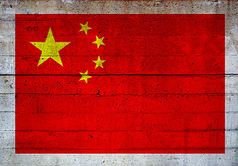 Image showing Chinese flag
