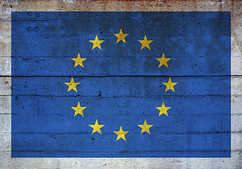 Image showing European flag